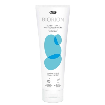 Biorion tuuheuttava hoitoaine normaaleille ja kuiville hiuksille.