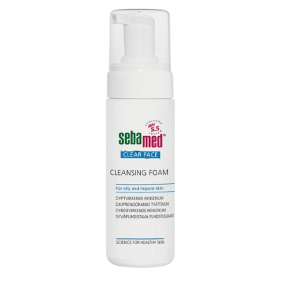 Sebamed CF Deep Cleansing Foam on syväpuhdistava vaahto epäpuhtaalle ja rasvoittuvalle iholle.