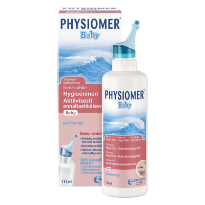 Physiomer Baby Mist 115 ml on nenähuuhde pienille lapsille.