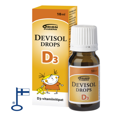 Devisol Drops D3 10 ml - Rotuaarin apteekki