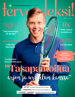 Terveydeksi! -lehti 2/25, lue lisää.