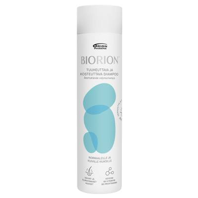 Biorion tuuheuttava ja kosteuttava shampoo 250 ML hiuksillesi.