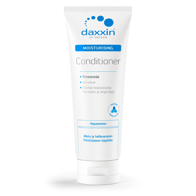 Daxxin Conditioner 200 ml hoitoaine pehmentää ja vahvistaa hiuksia.