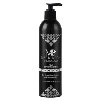 Mark Birch R&B Antioxidant Conditioner hoitoaine syväkosteuttaa ja silottaa hiusta.