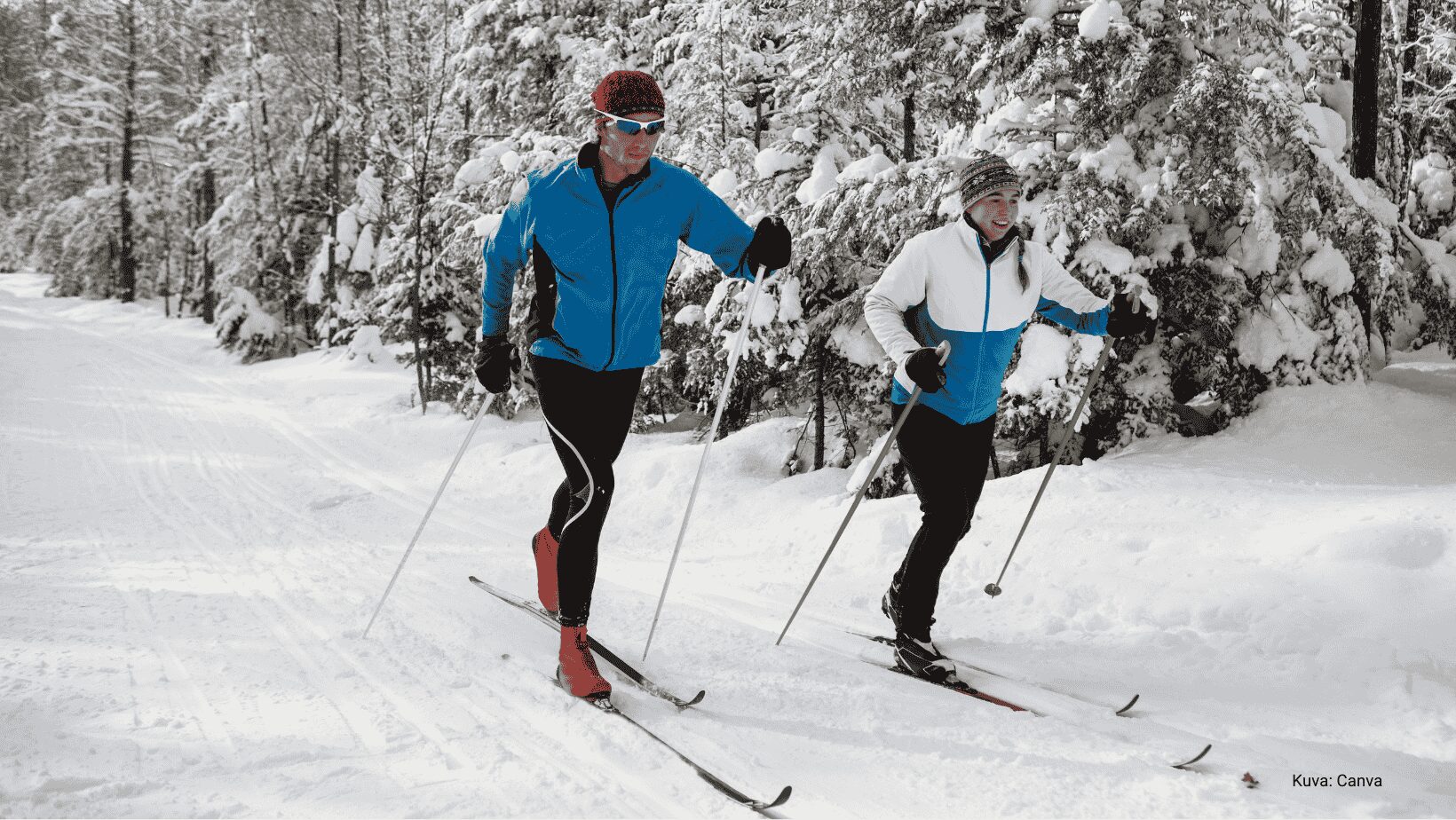 Talviliikunnan ilot ja hyödyt lempeästi. Lue lisää.