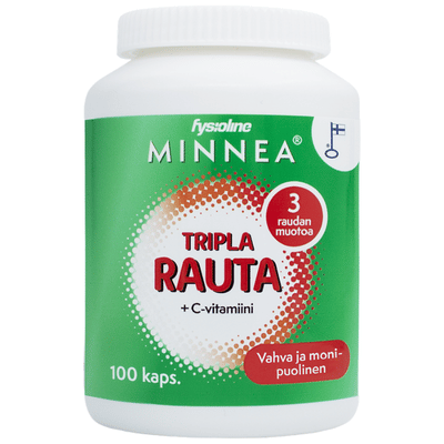 Minnea TriplaRauta on kolmen raudan tehokas yhdistelmä.