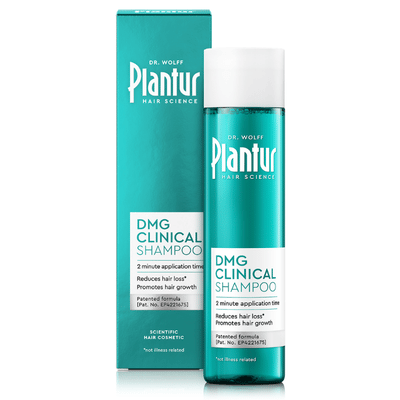 Plantur DMG Clinical Shampoo 250 ML ohuiden hiusten hoitoon enemmänkuin.fi:stä.