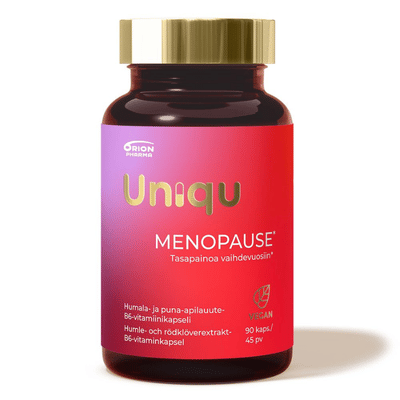 Uniqu Menoapuse antaa tasapainoa vaihdevuosiin.